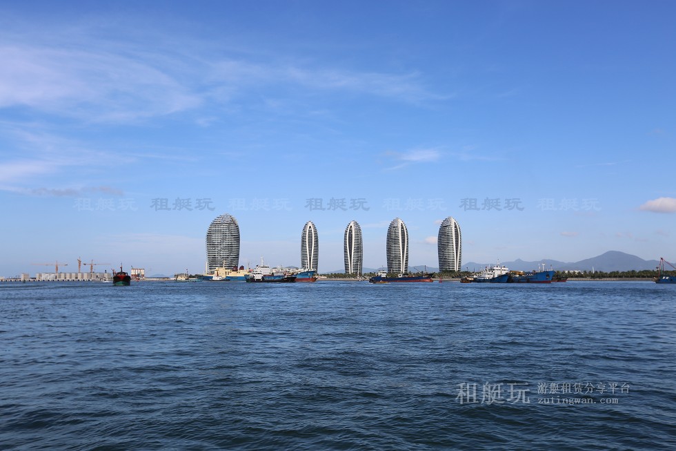 三亞旅游游艇租賃，三亞港至東島航線