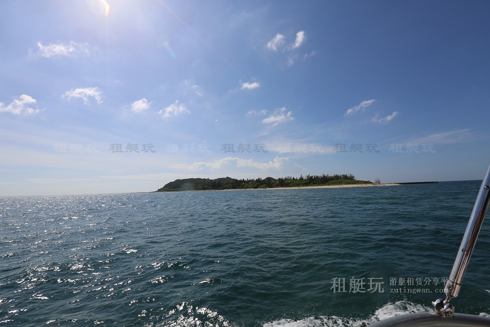 三亞旅游游艇租賃，三亞港至東島航線