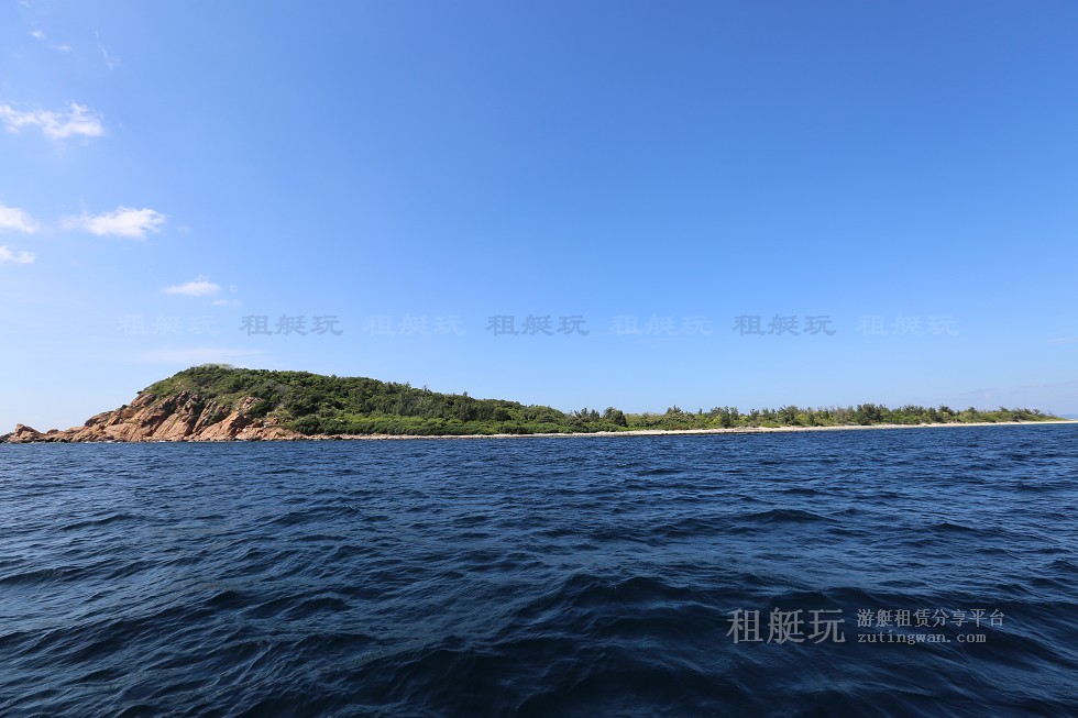 三亞旅游游艇租賃，三亞港至東島航線